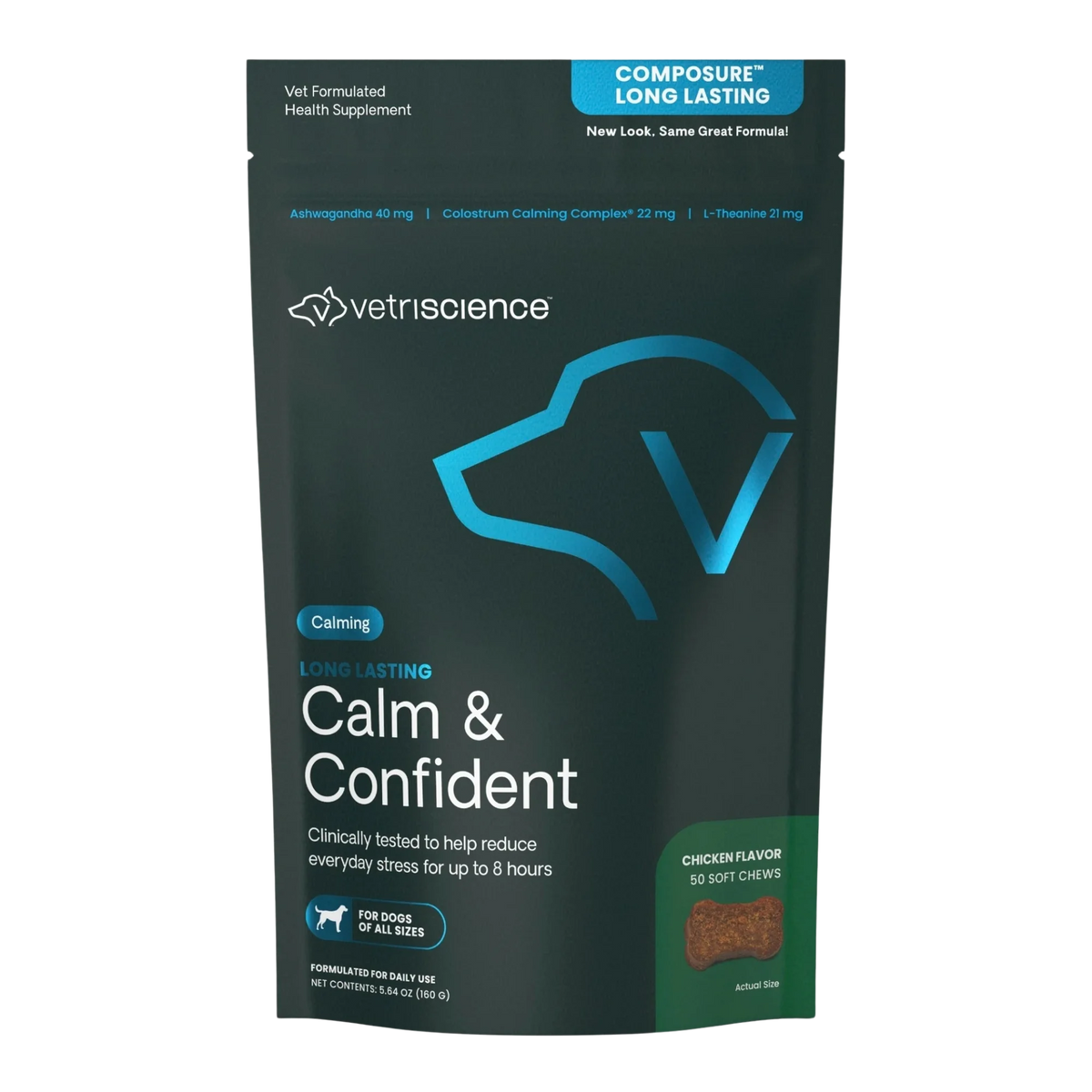 Long Lasting Calm & Confident for Dogs by VetriScience