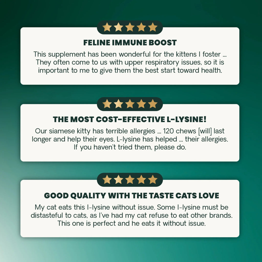 Extra Strength Lysine Immunity Health for Cats by VetriScience