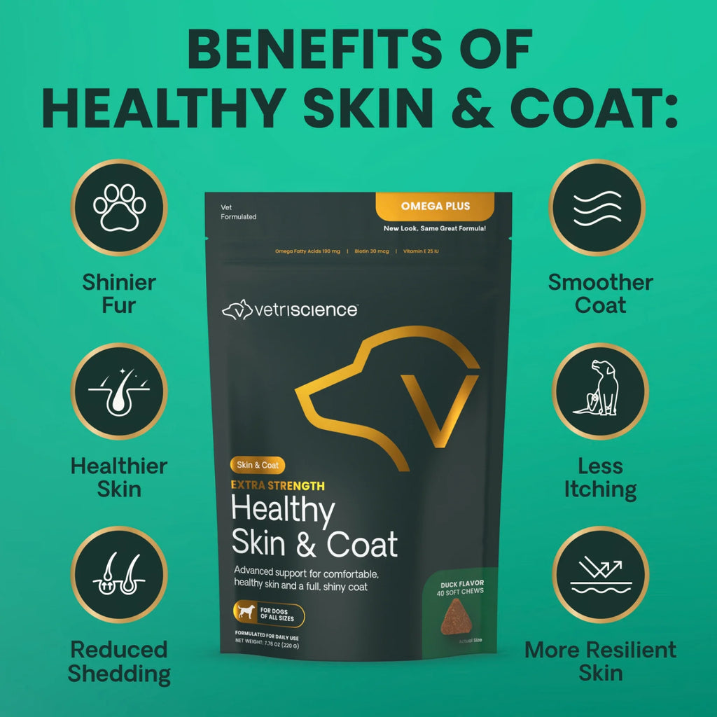 Extra Strength Healthy Skin & Coat for Dogs by VetriScience