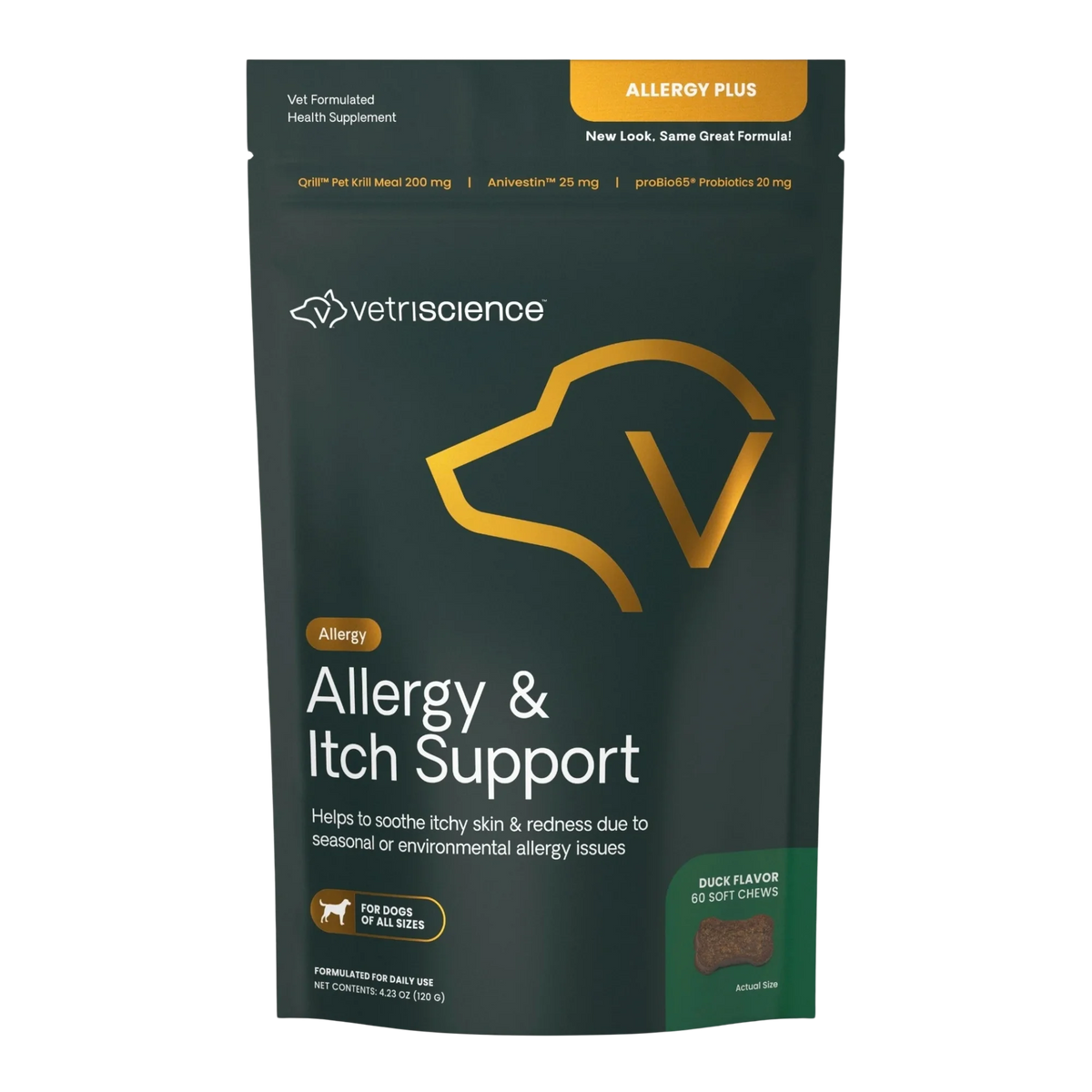 Allergy & Itch Support for Dogs by VetriScience