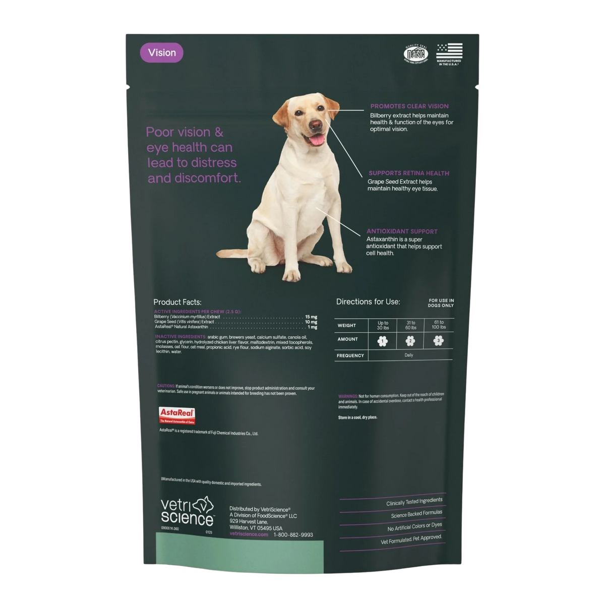 Eye & Vision Health for Dogs by VetriScience
