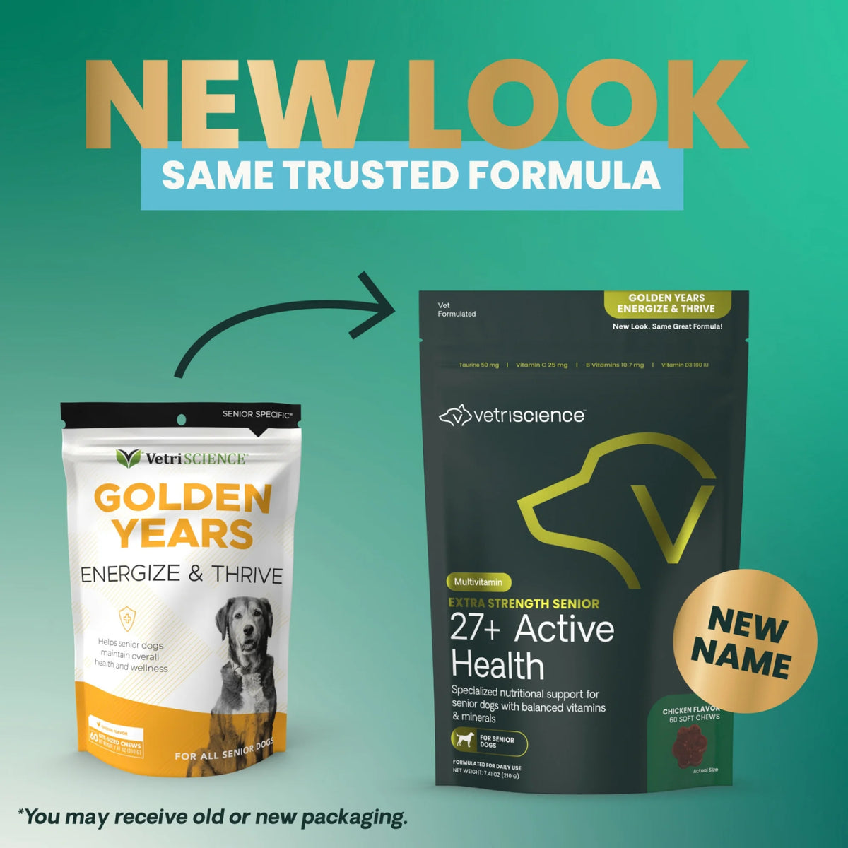 Extra Strength Senior 27+ Active Health for Dogs by VetriScience