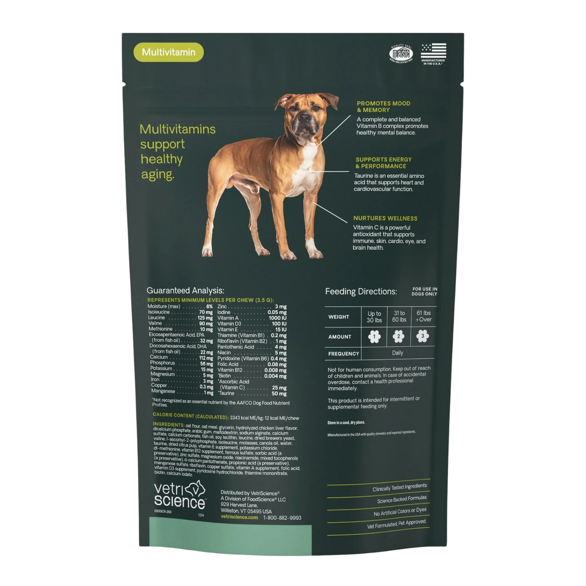 Extra Strength Senior 27+ Active Health for Dogs by VetriScience