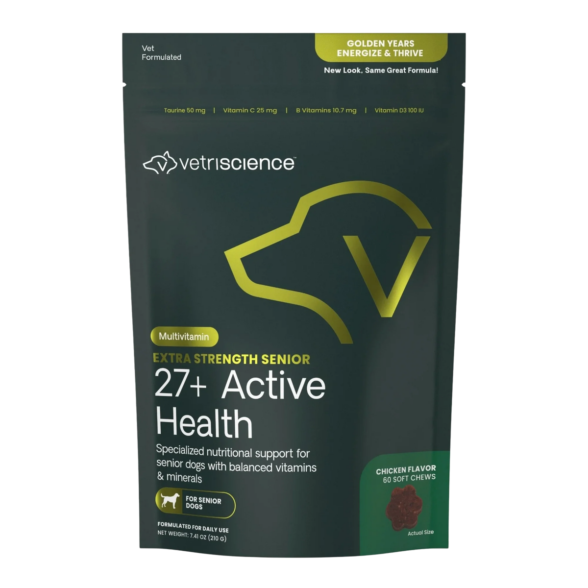 Extra Strength Senior 27+ Active Health for Dogs by VetriScience