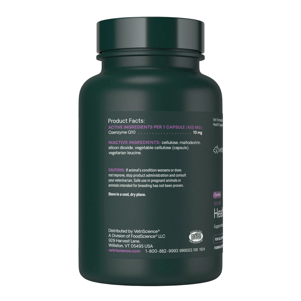 CoQ10 Healthy Heart for Dogs & Cats by VetriScience