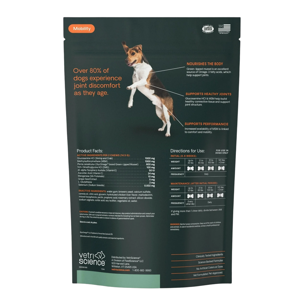 Extra Strength Healthy Hip & Joint for Dogs by VetriScience