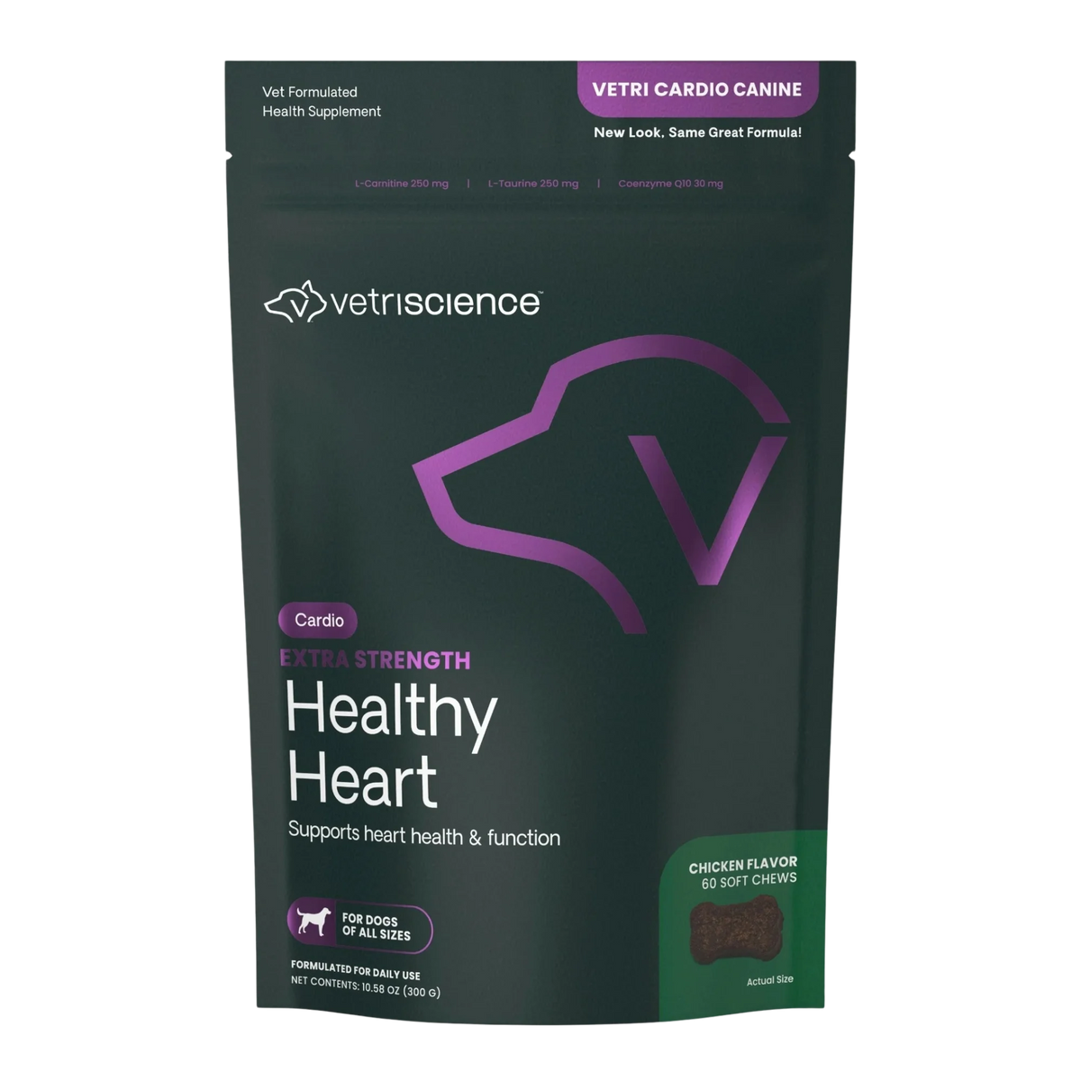 Extra Strength Healthy Heart for Dogs by VetriScience