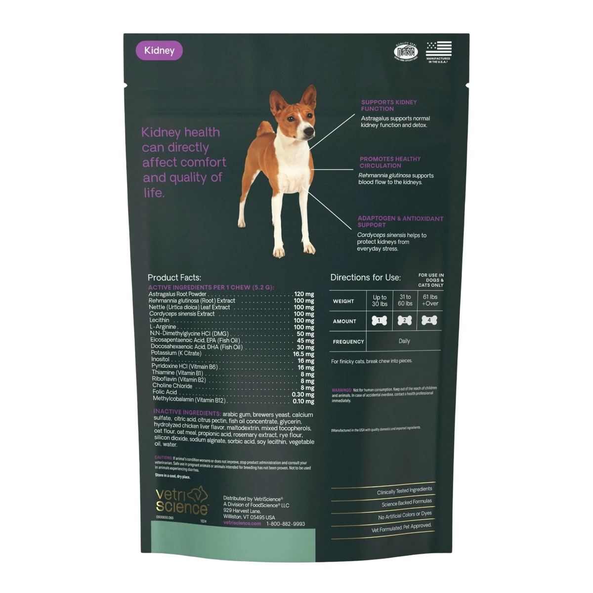 Veterinary Strength Kidney Health for Dogs & Cats by VetriScience