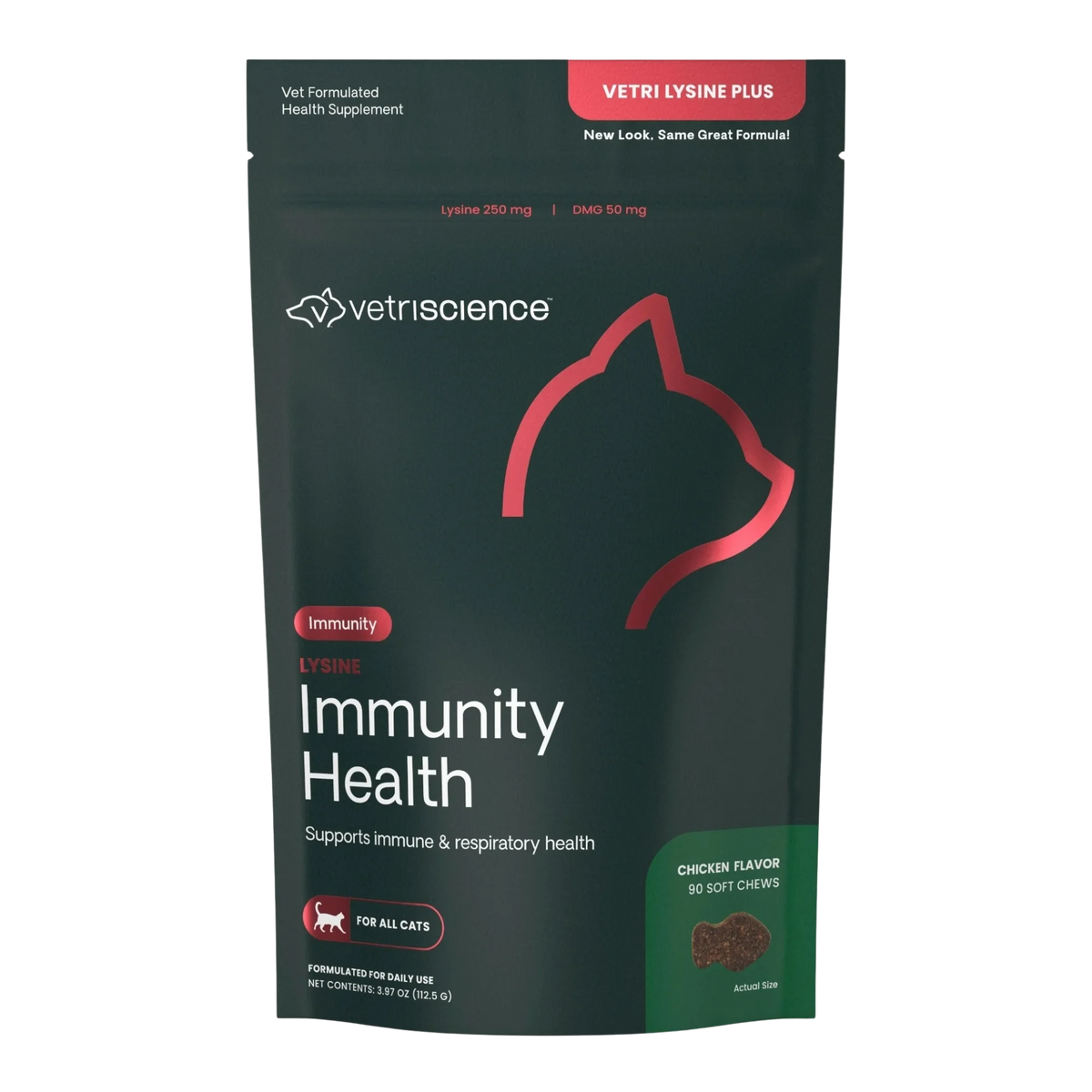 Lysine Immunity Health for Cats by VetriScience