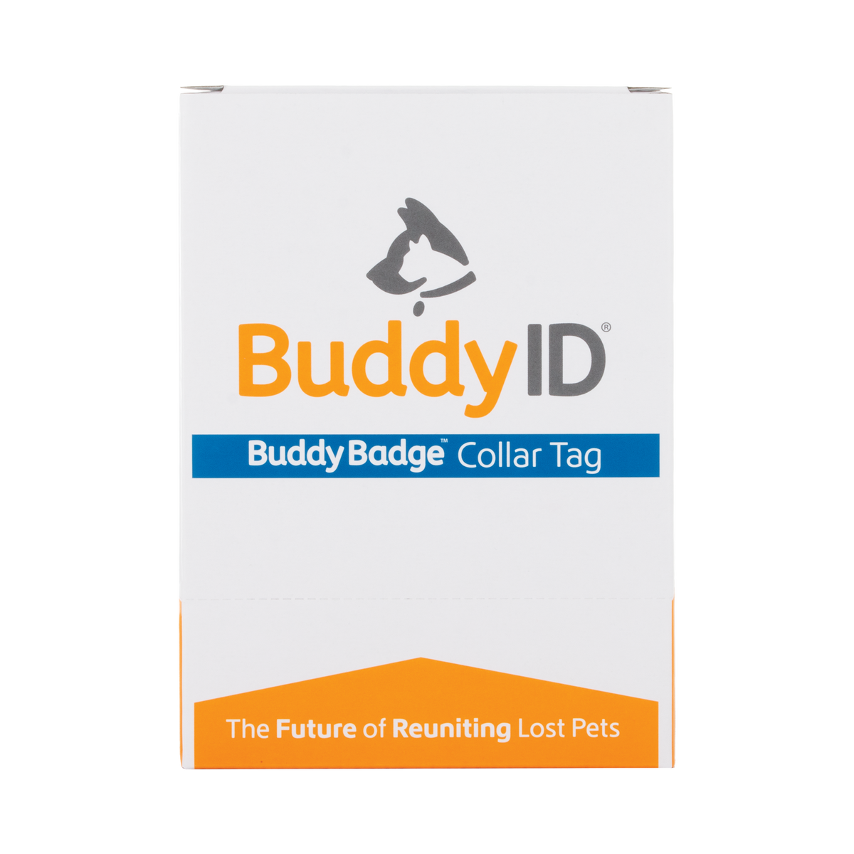 BuddyID® BuddyBadge® Collar Tag with Registration