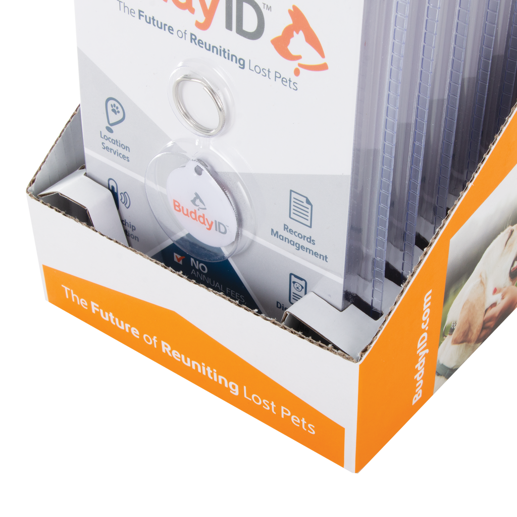 BuddyID® BuddyBadge® Collar Tag with Registration