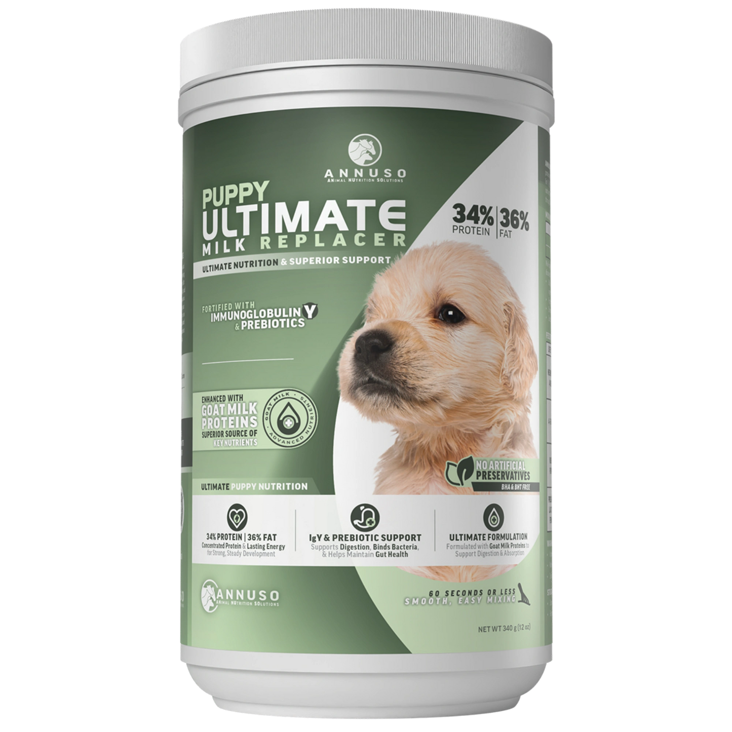 Annuso Ultimate Puppy Milk Replacer