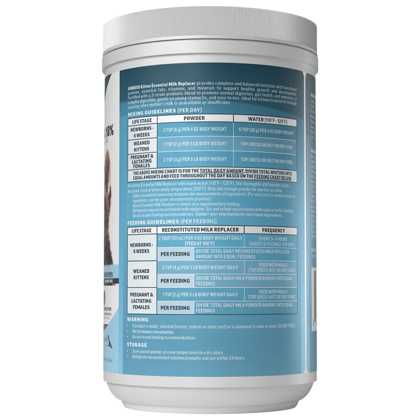Annuso Essential Kitten Milk Replacer