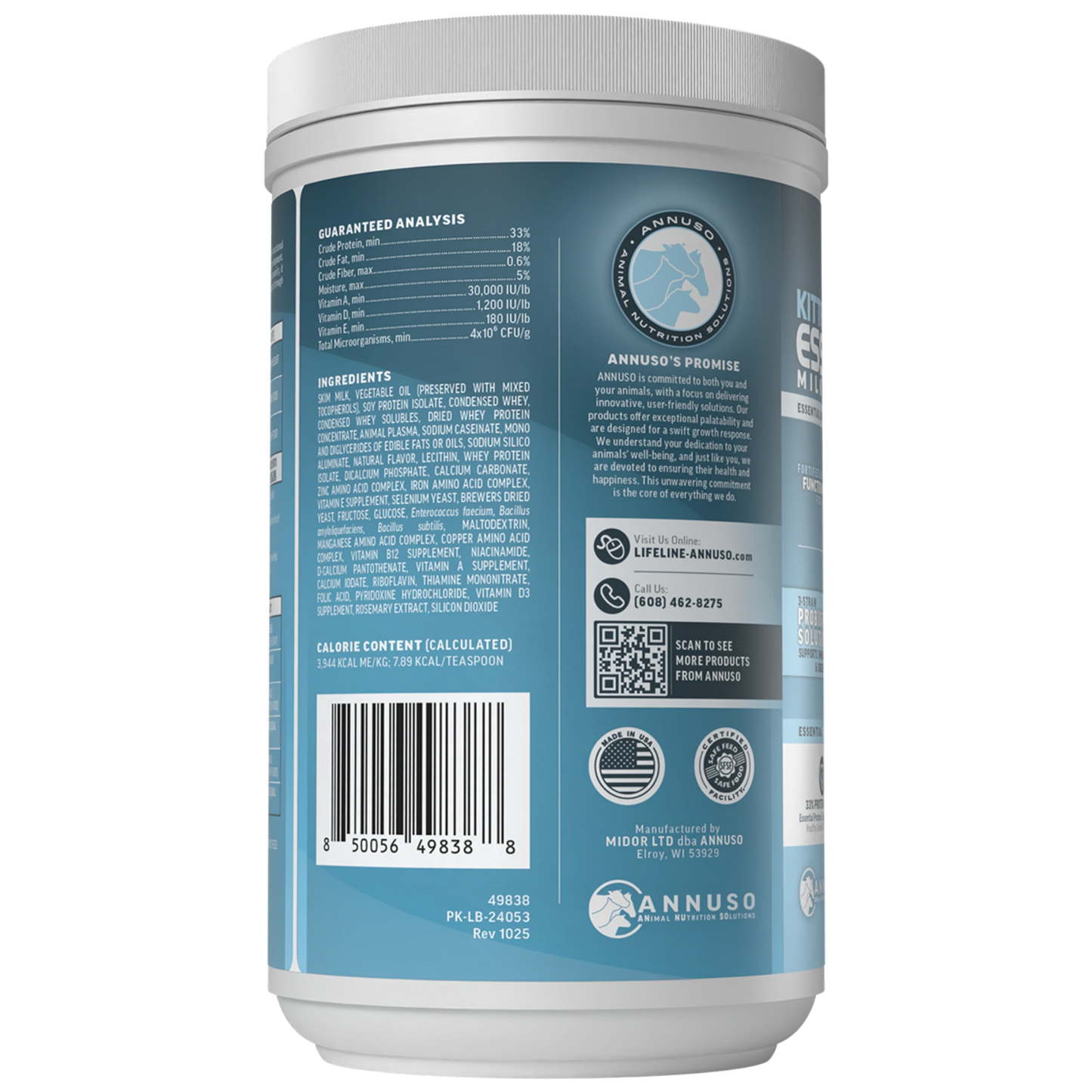 Annuso Essential Kitten Milk Replacer