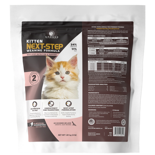 Annuso Next Step Kitten Weaning Formula