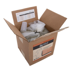 Eq-Well™,"Open cardboard box with sealed inner bag and clear measuring cup"