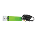 Andis® UltraEdge® Pro Clip AGC Super 2 Animal Clipper,"Green clipper with attached blade and coiled cord"