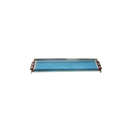 "Straw Rack, .5cc","Long blue rack with metal end brackets"