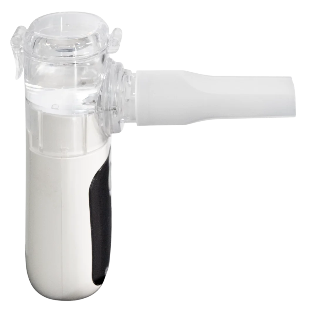 Puppywarmer Bundles,"Clear chamber with white mouthpiece and black grip"
