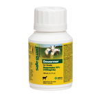 Safe-Guard® Dewormer for Goats Cattle,"White bottle with yellow label and white cap"