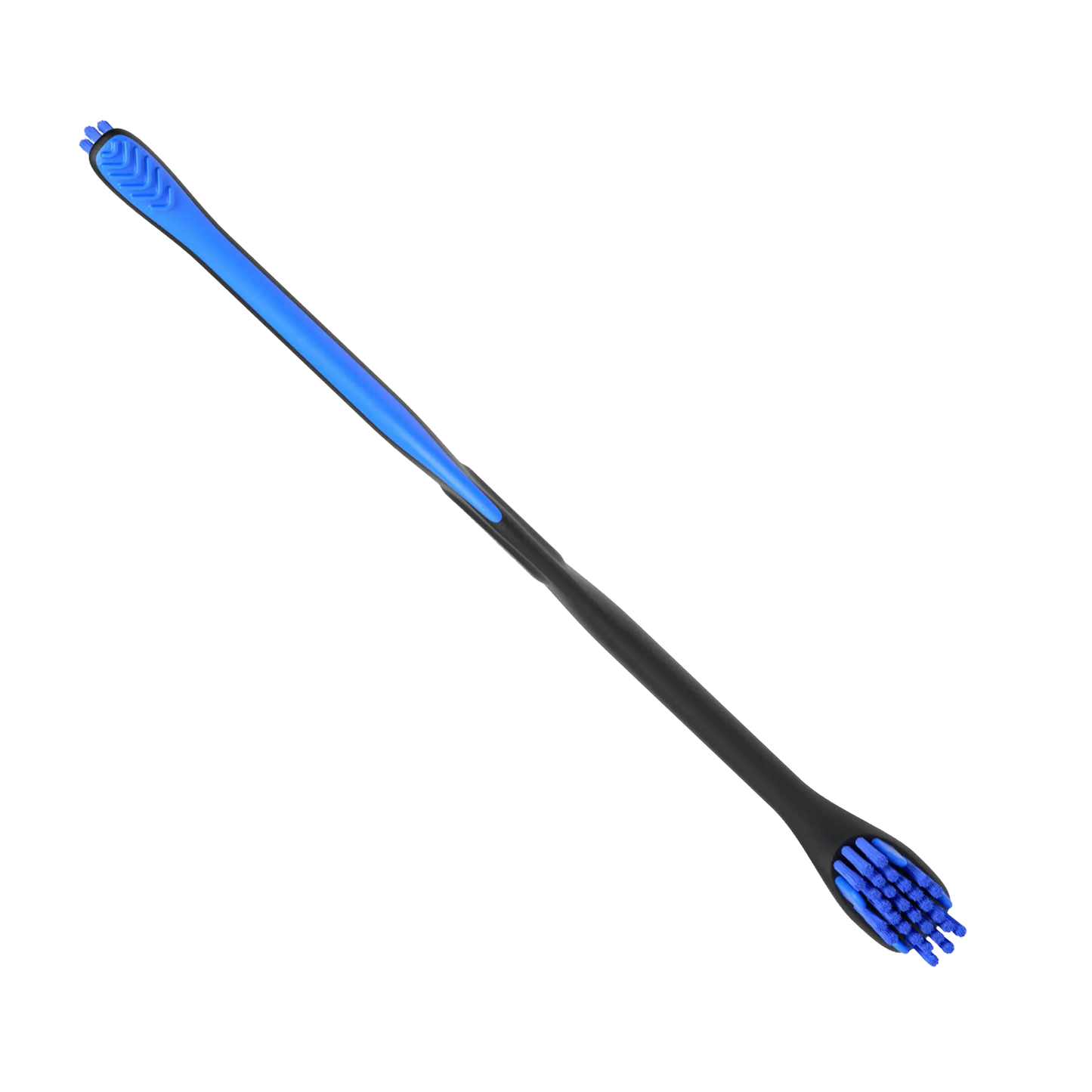BrushMate Premium Toothbrush,"Black toothbrush with blue grip and blue bristles"