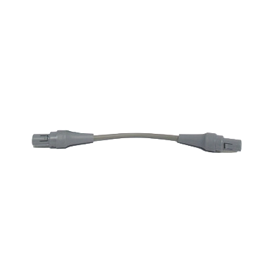 Flexineb® E3 Controller Kit and Battery Connector Cable,"Gray connector cable with plugs on both ends"