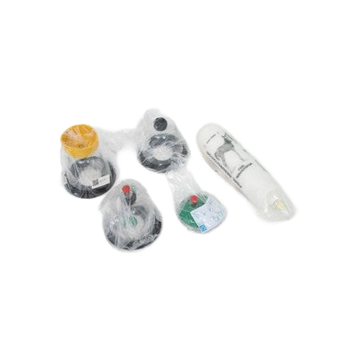 Foal Resuscitator & Aspirator Kit with Oxygen Mask,"Bagged oxygen mask with clear resuscitator components"
