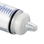 Puppywamer Latchons Syringe Nipple Feeders,"Clear syringe with silicone nipple tip"