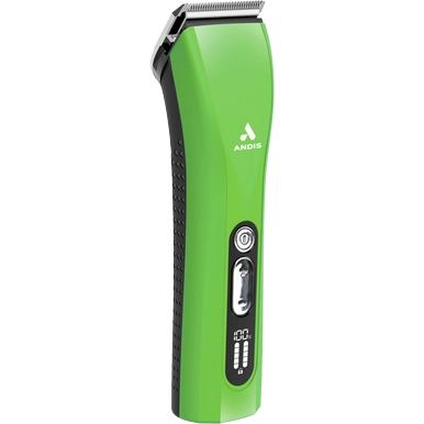 ProClip 5-in-1 Green Clipper with FREE 4oz Clipper Oil by Andis,"Green clipper with silver blade and black side grip"