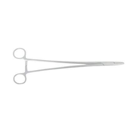 Metal Forceps,"Straight forceps with finger ring handles"