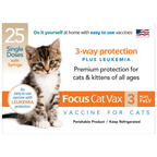 Focus Cat Vax 3 + FeLV by Durvet