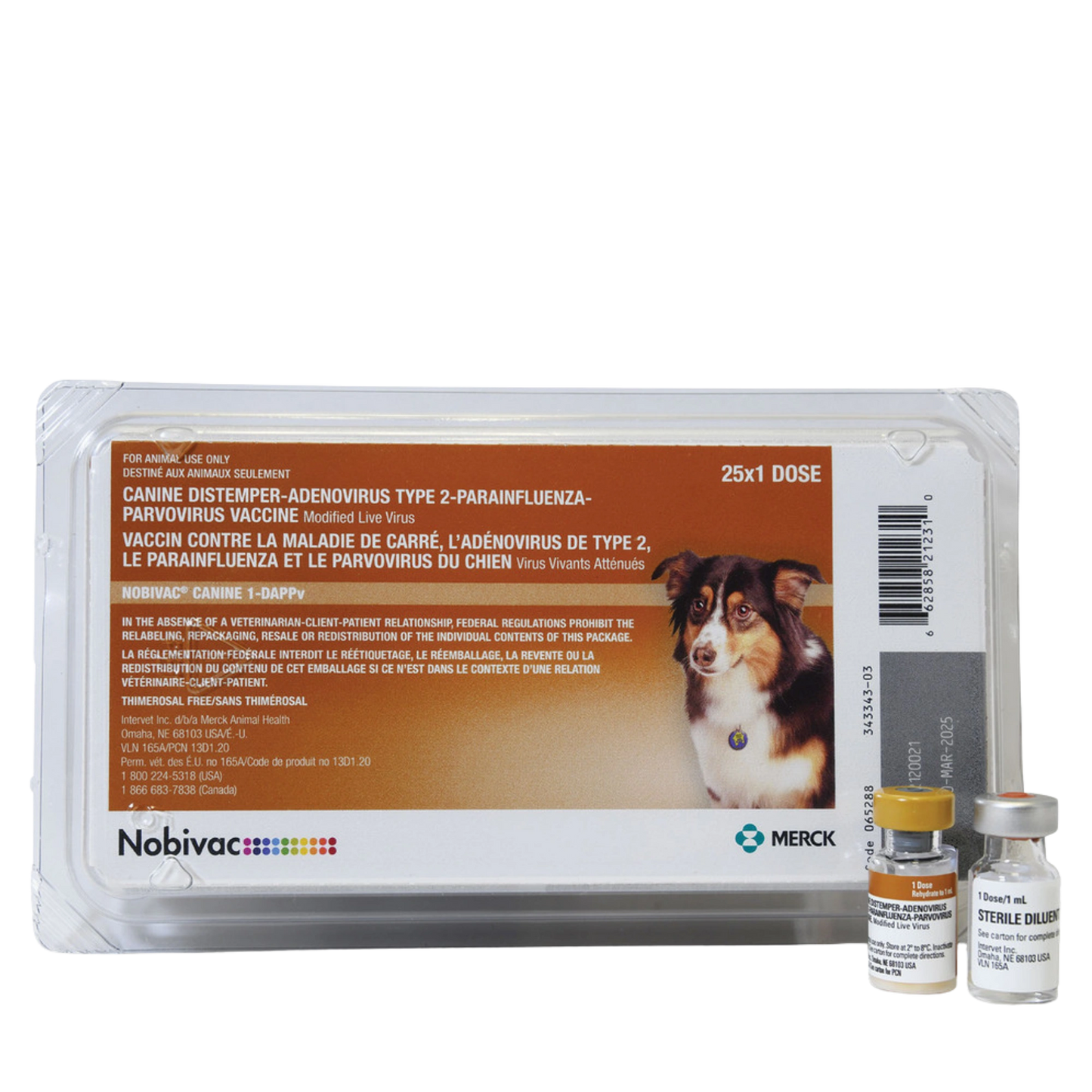 Nobivac® Canine 1-DAPPv Vaccine for Dogs (5-Way)