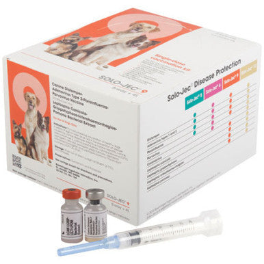 Solo-Jec® 9 Single Dose,"Box with two vials and syringe"