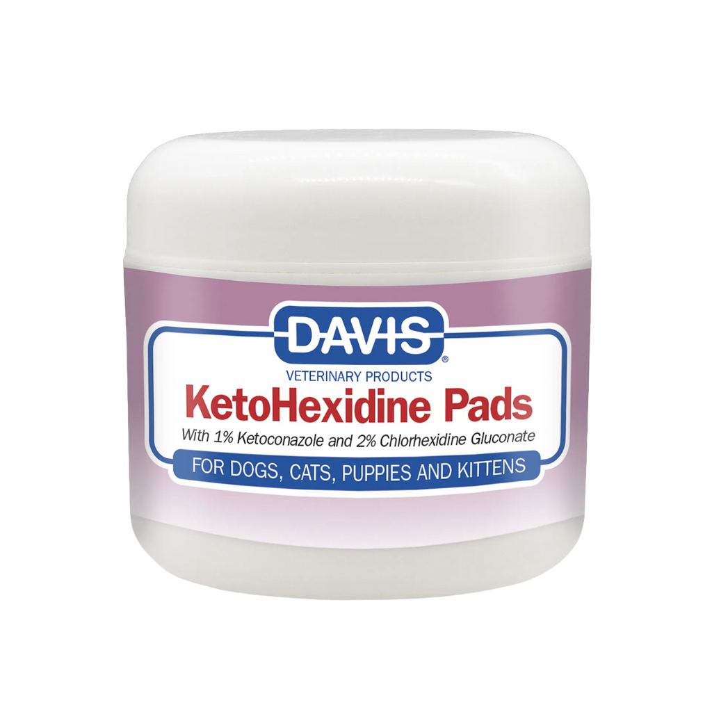Ketohexidine Shampoo,"White plastic jar with screw-top lid"
