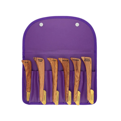 Aaronco Goldfin Set of 6 Gold Plated Stripping Knife