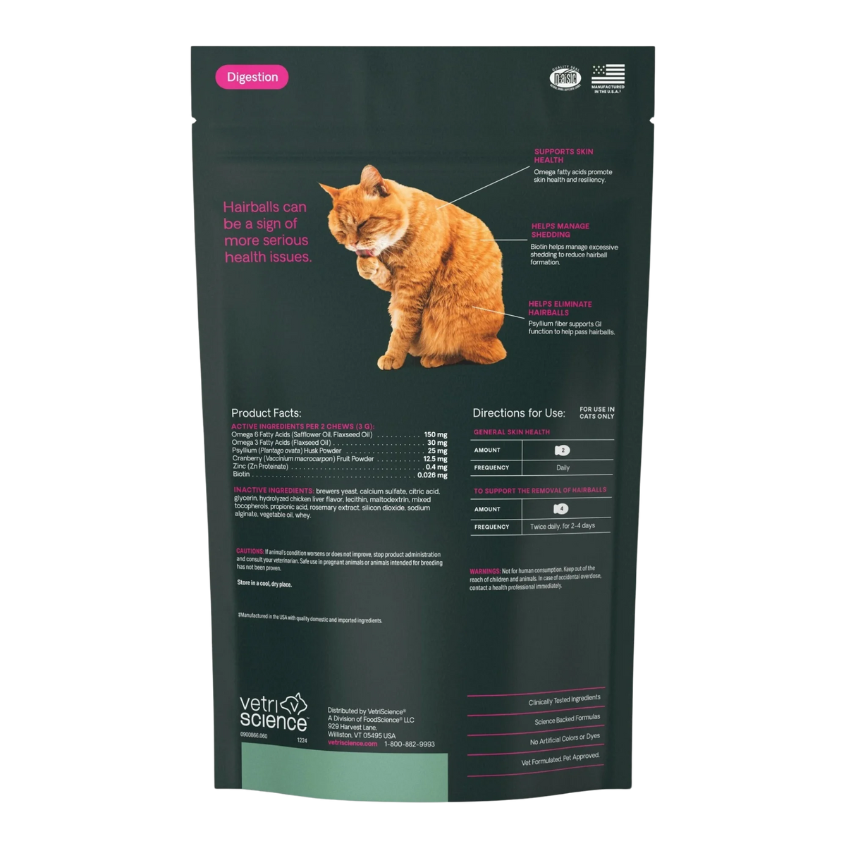 Hairball Control for Cats by VetriScience