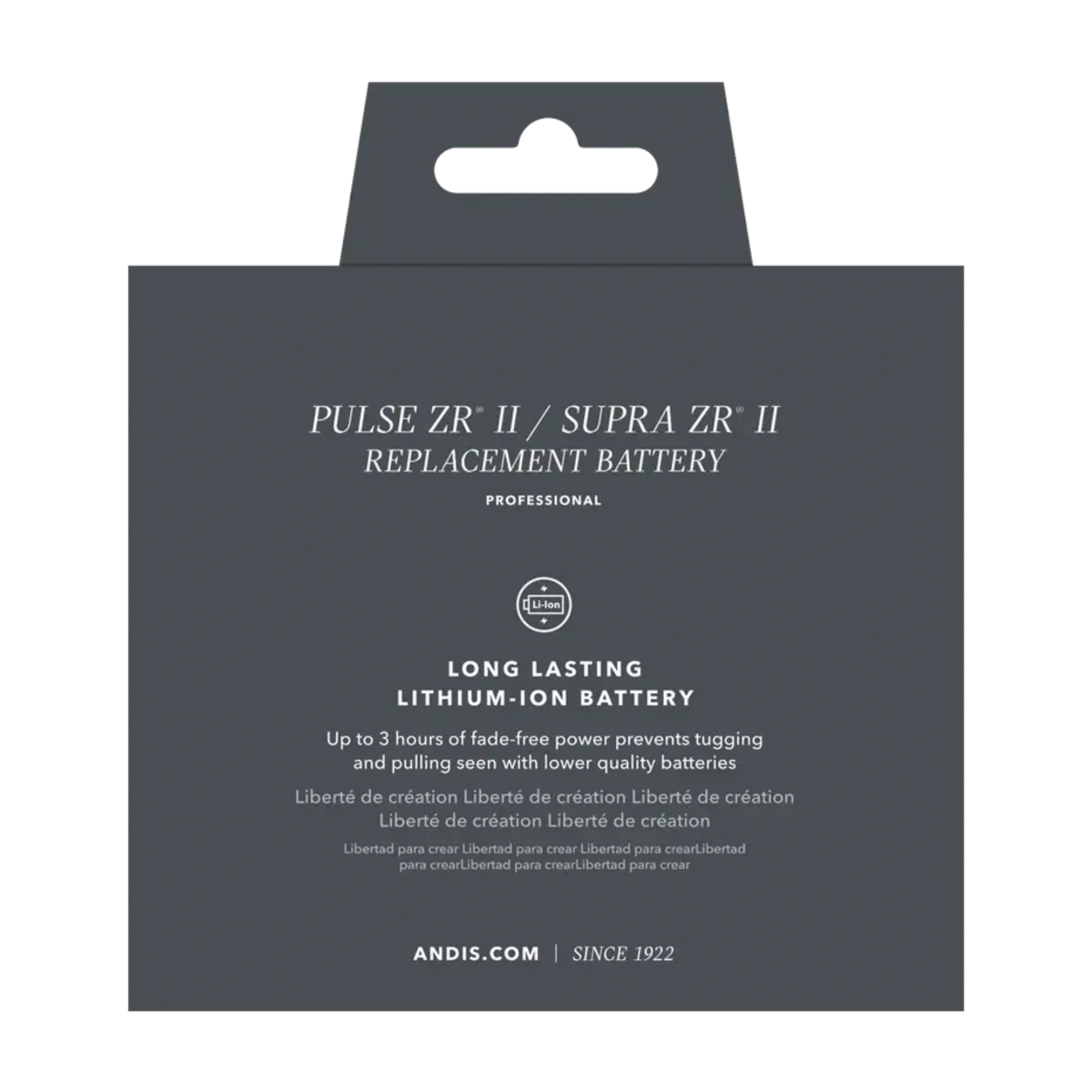 DBLC-2 Replacement Battery for Pulse ZR by Andis