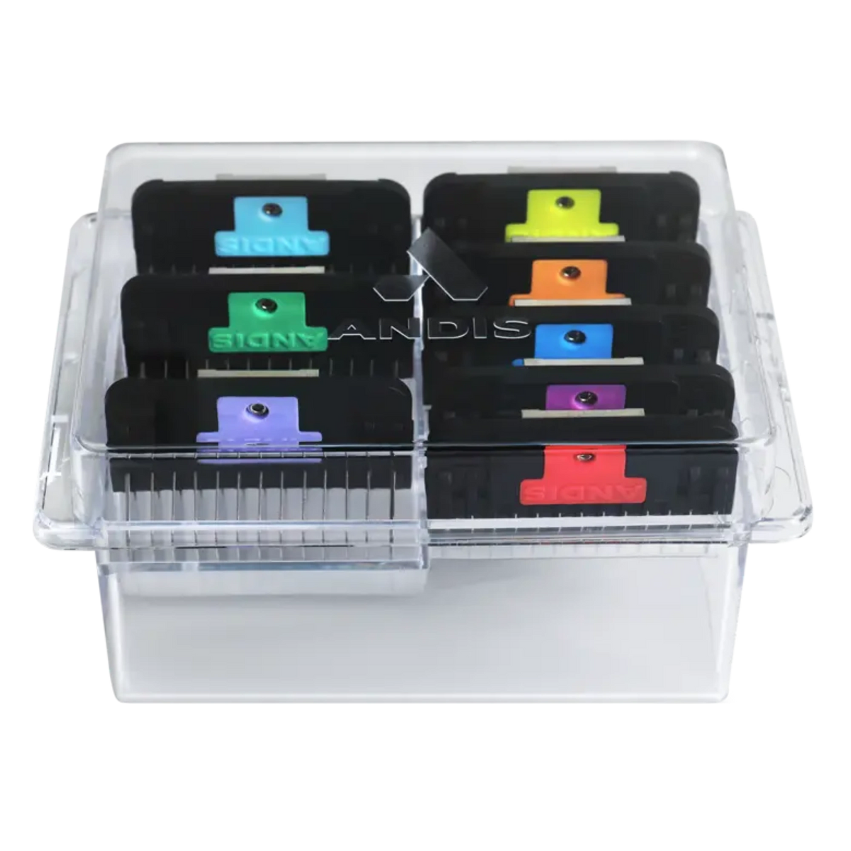 8Pc Wide Blade Comb Attachment Set by Andis