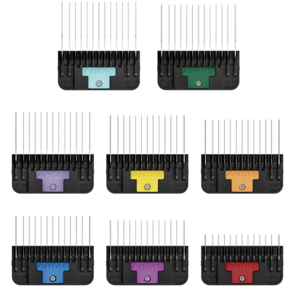 8Pc Wide Blade Comb Attachment Set by Andis