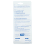C.E.T.® Toothbrush Kit,"Back of product package with bilingual text"