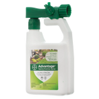 Advantage™ Yard & Premise Spray,"White spray bottle with green hose-end sprayer attachment"