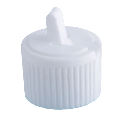 Vet Basics® Ear Cleansing Solution,"White ribbed bottle cap with pointed nozzle"