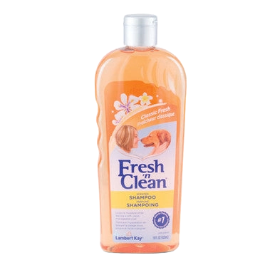 Fresh 'n Clean® Shampoo,"Peach shampoo bottle with flip-top cap"