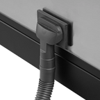 Dog Grooming Electric Tub with Sliding Door by Waggz,"Tub drain hose connected to side outlet"