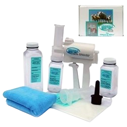 Udderly EZ Horse Milker,"Handheld pump with bottles, filters, cloth, and dropper kit"