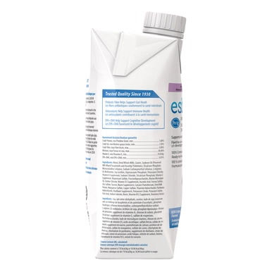 Esbilac® Puppy Milk Replacer,"Side view of carton with screw cap and folded top"