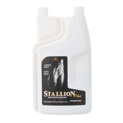 BotuMix Stallion Plus,"White handled bottle with black horse label and screw cap"