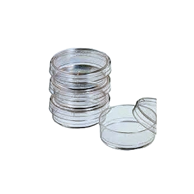 Petri Dish Falcon 60mmx15mm,"Stack of clear petri dishes with one open dish"