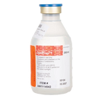 OptiPrep Universal Centrifucation Cushion,"Glass reagent bottle with blue cap and front label"