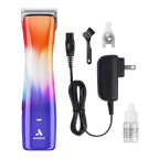 Emerge Lite Clipper Cosmic Crush by Andis,"Gradient hair clipper with charger, brush, blade guard, and oil"